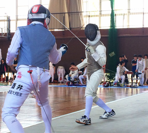 フェンシング部 運動部 部活動紹介 高等学校のご案内 東海大学付属静岡翔洋高等学校 中等部