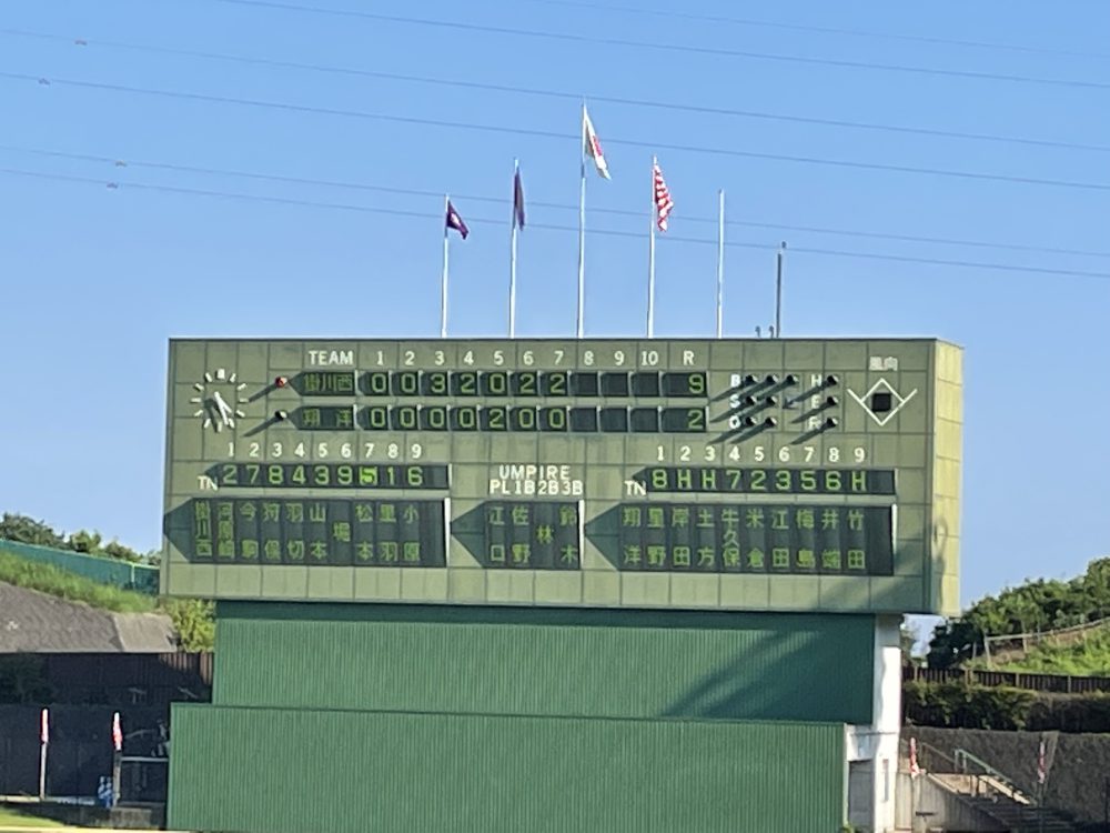高校野球部 第104回全国高等学校野球選手権 静岡県大会ベスト16